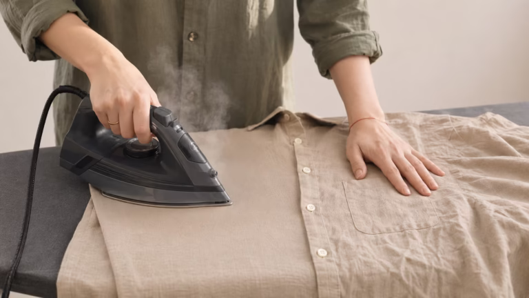 How to Iron Linen Clothes 1